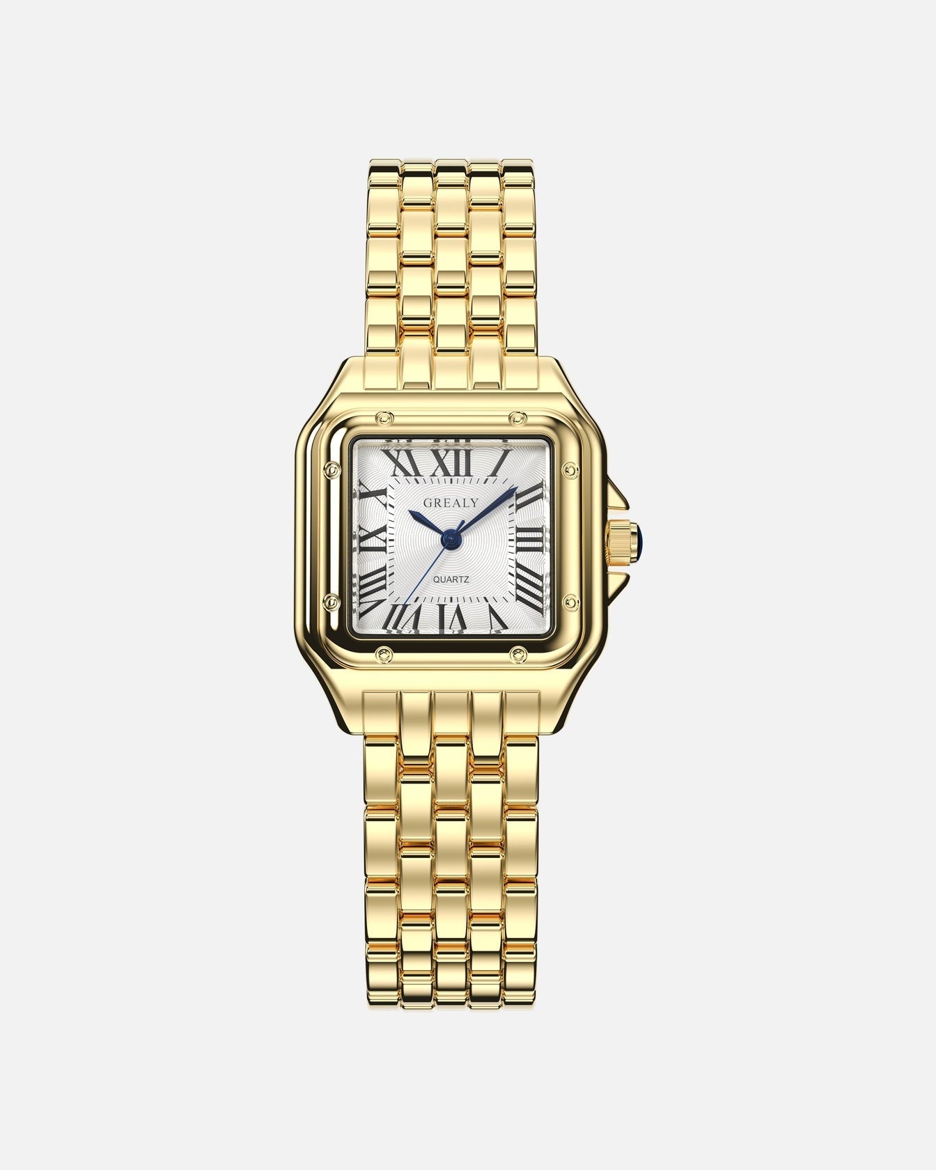 Joséphine | Montre Femme Cadran Carré Doré