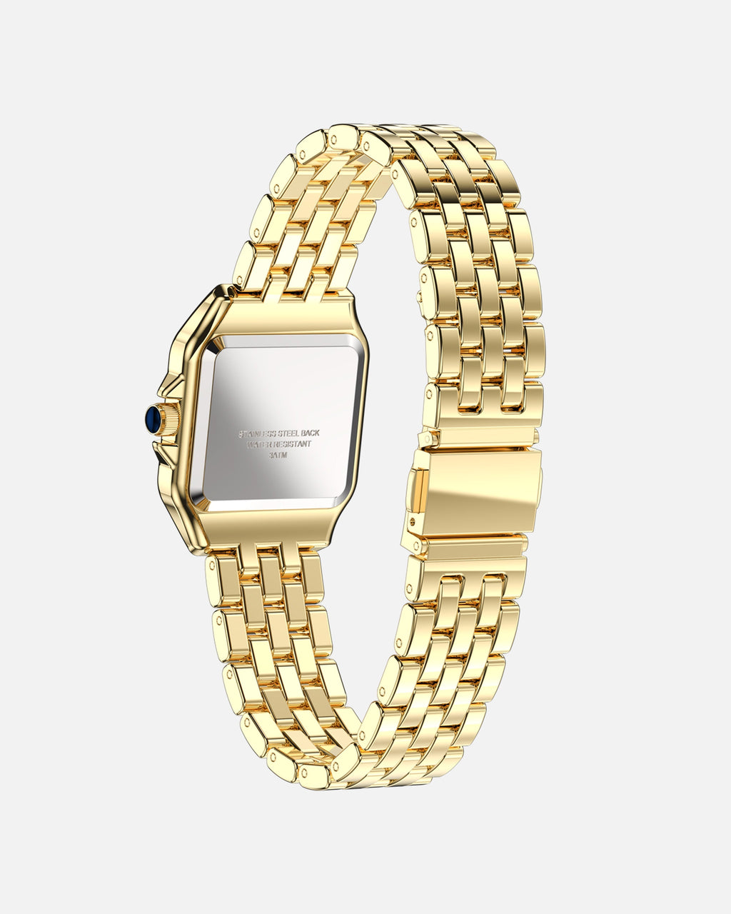 Joséphine | Montre Femme Cadran Carré Doré