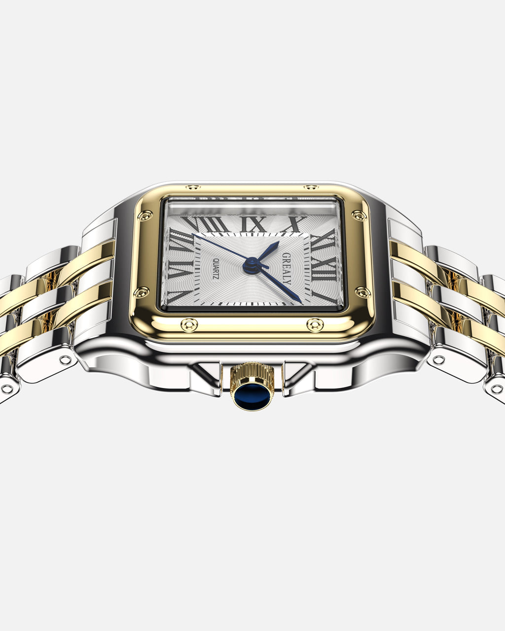 Joséphine | Montre Femme Cadran Carré Doré