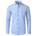 Léo | Chemise Homme Extensible Coupe Slim Infroissable