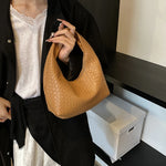 Margaux | Sac Besace Tressé Effet Croco