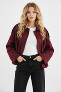 Élise | Veste Oversize Bombée Camel