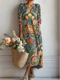 Reenas Beauty – Robe en lin pour femme (édition d'été)