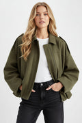 Élise | Veste Oversize Bombée Camel