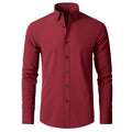 Léo | Chemise Homme Extensible Coupe Slim Infroissable
