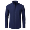 Léo | Chemise Homme Extensible Coupe Slim Infroissable