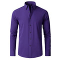 Léo | Chemise Homme Extensible Coupe Slim Infroissable
