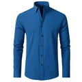 Léo | Chemise Homme Extensible Coupe Slim Infroissable