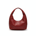Margaux | Sac Besace Tressé Effet Croco