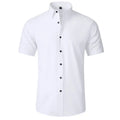 Léo | Chemise Homme Extensible Coupe Slim Infroissable