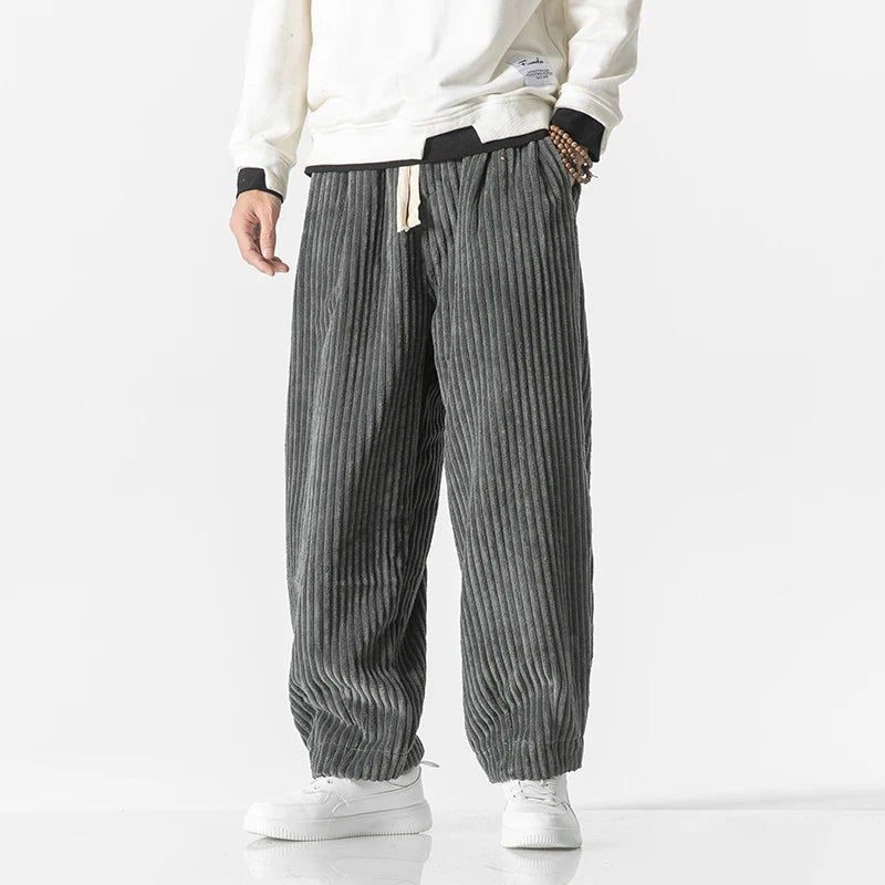 Théo | Pantalon Sarouel Velours Côtelé Homme