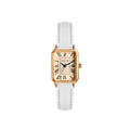 Éléonore | Montre Femme Cadran Carré en Cuir